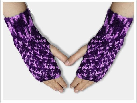 Häkelanleitung für Armstulpen - Perfekt angepasst an deine Hände!