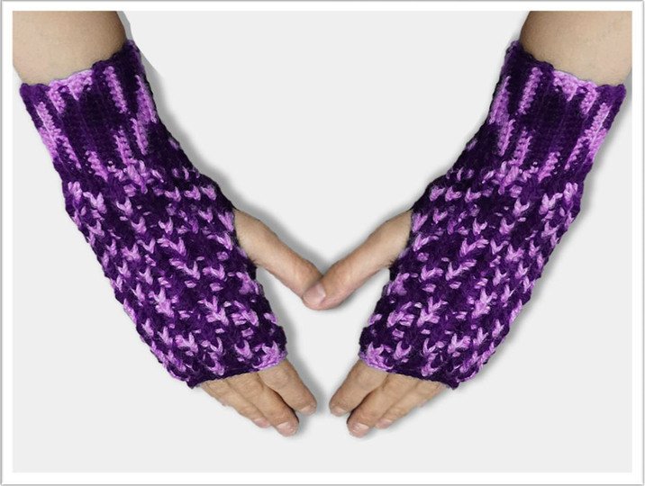 Häkelanleitung für Armstulpen - Perfekt angepasst an deine Hände!