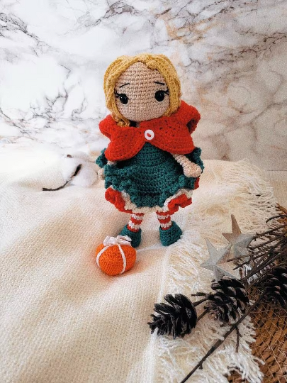 Häkelanleitung Weihnachtselfe "Ylvie" | Sprache: Deutsch - Bild 2