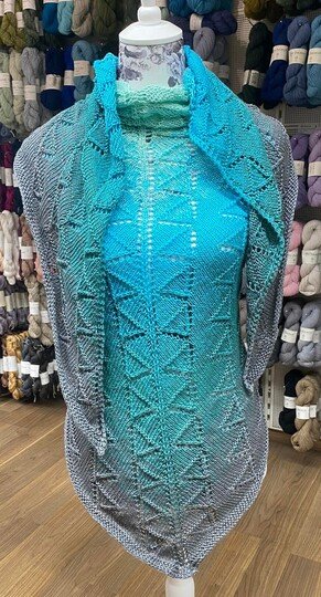 Strickanleitung Tuch "Amaya"