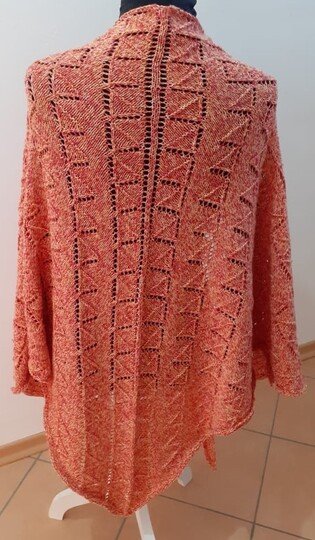 Strickanleitung Tuch "Amaya"