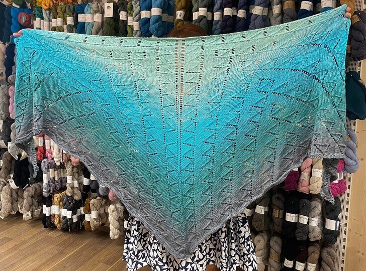 Strickanleitung Tuch "Amaya"