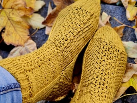 Strickanleitung Socken Zugani - Größe 36-43