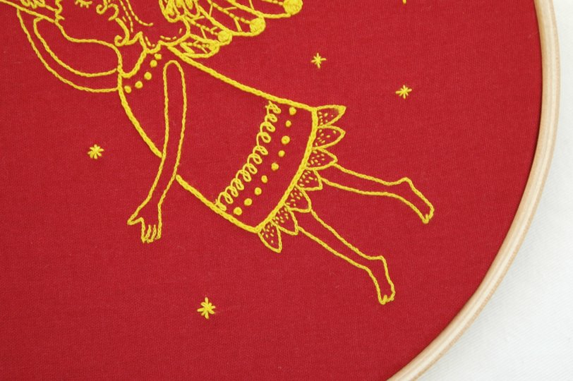 Embroidery Pattern Christmas Angel