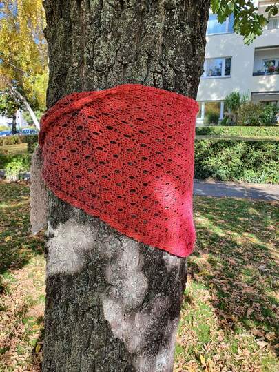 Häkelanleitung Tuch Caitlen