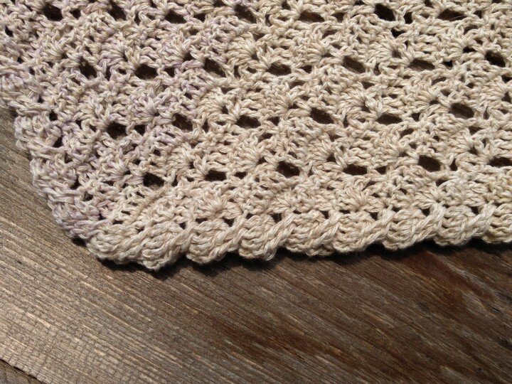 Häkelanleitung Tuch Caitlen