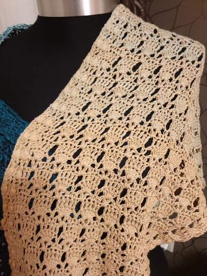 Häkelanleitung Tuch Caitlen