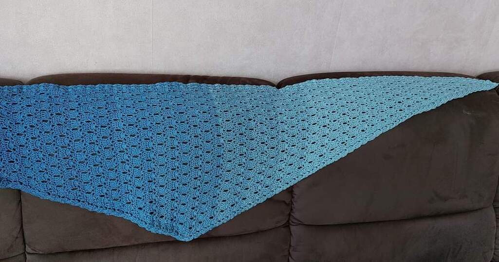 Häkelanleitung Tuch Caitlen