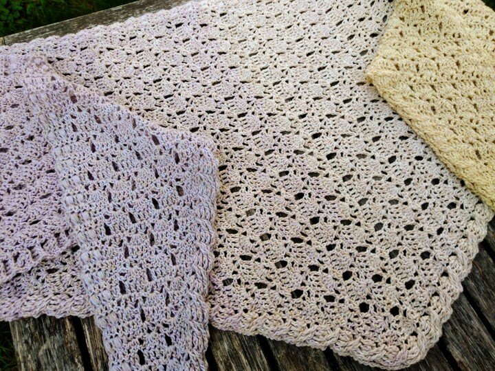 Häkelanleitung Tuch Caitlen