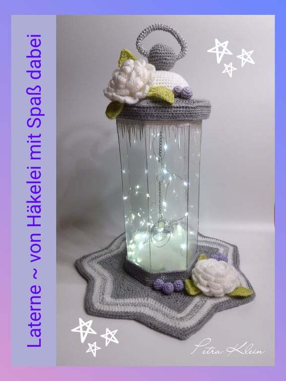 Häkelanleitung mit Bastelanteil / Laterne - Bild 3