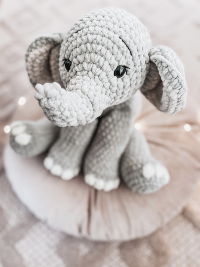 Häkel - Anleitung Elefant Emily *Amigurumi* Sprache: Deutsch