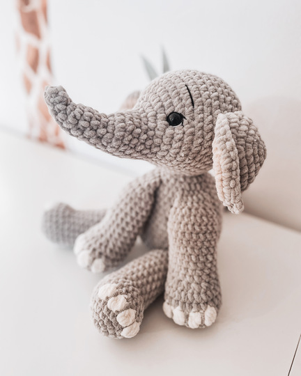 Häkel - Anleitung Elefant Emily *Amigurumi* Sprache: Deutsch