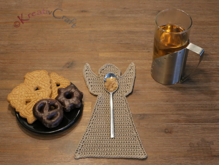 Tischband mit Engelmotiv – Häkelanleitung – viele Varianten möglich