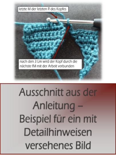 Tischband mit Engelmotiv – Häkelanleitung – viele Varianten möglich