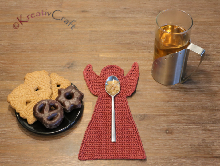 Tischband mit Engelmotiv – Häkelanleitung – viele Varianten möglich