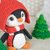Frodo der Pinguin mit Schal und Mütze - PDF Anleitung
