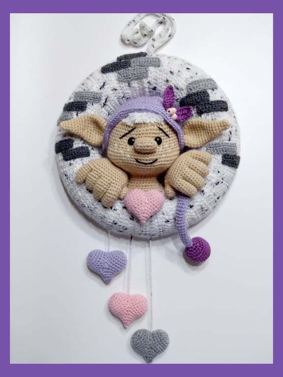 Häkelanleitung / Amigurumi / Wichtel-Türkranz - Bild 2