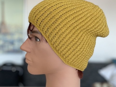 Mütze MILE in Damen und Herrengröße stricken