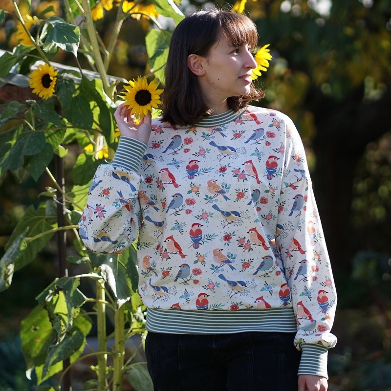 Oversized Shirt Lene nähen easy für Anfänger  Gr. S - XXL - Bild 4