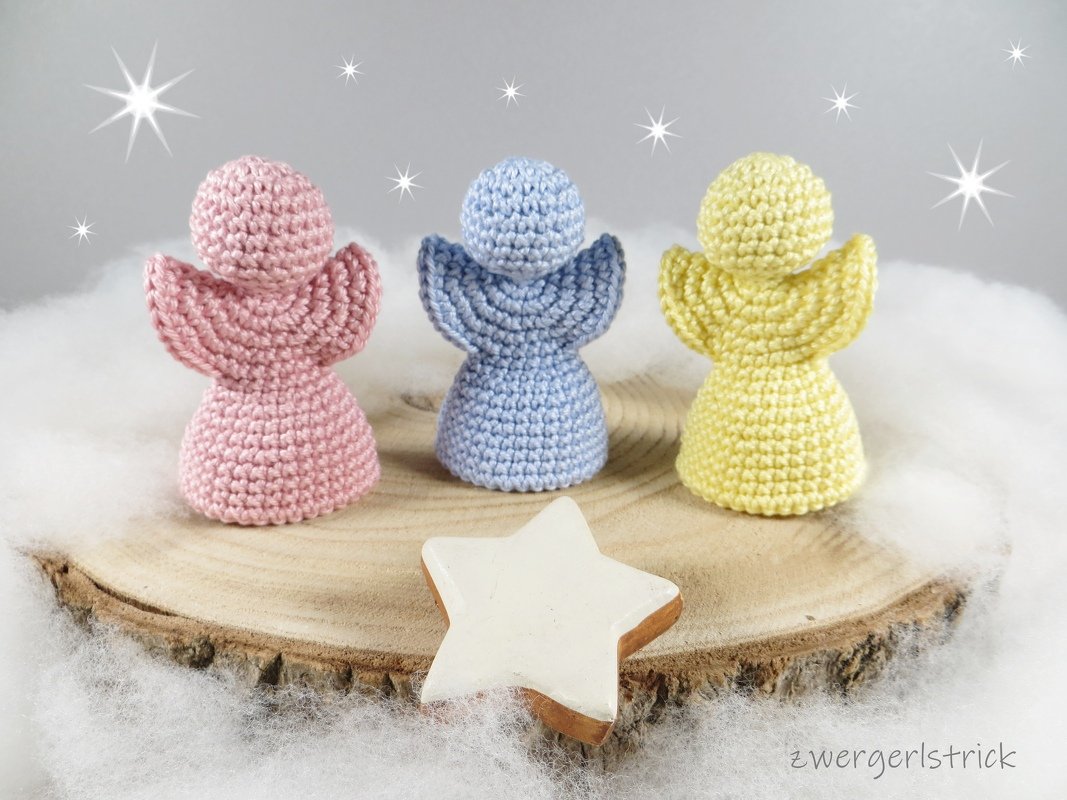 einfache Engel - schnell in einem Stück gehäkelt