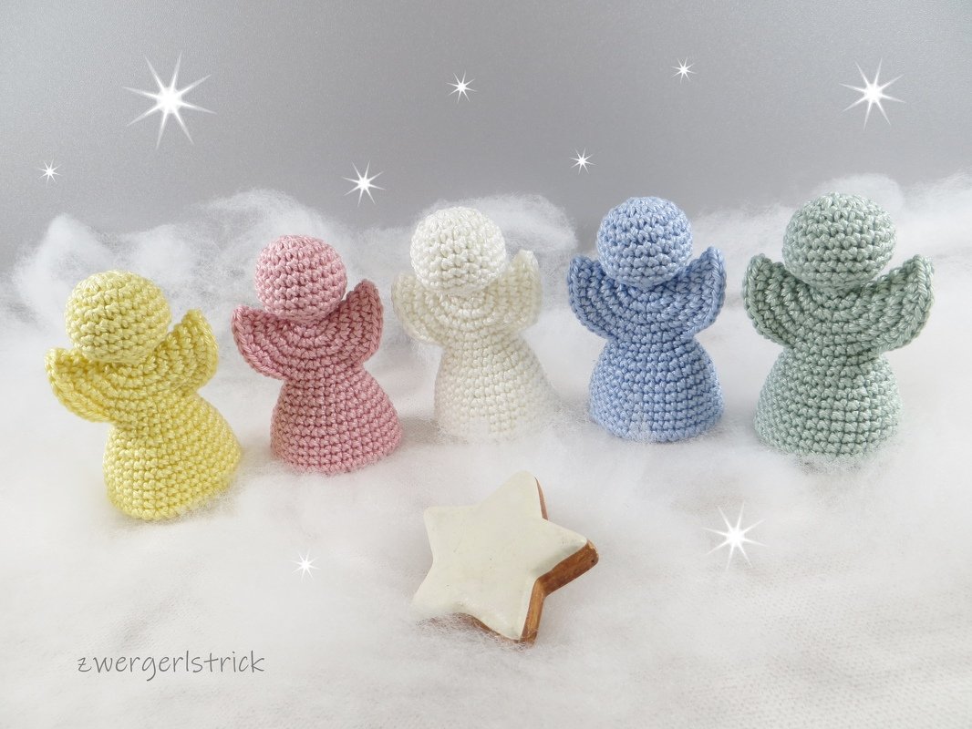 einfache Engel - schnell in einem Stück gehäkelt