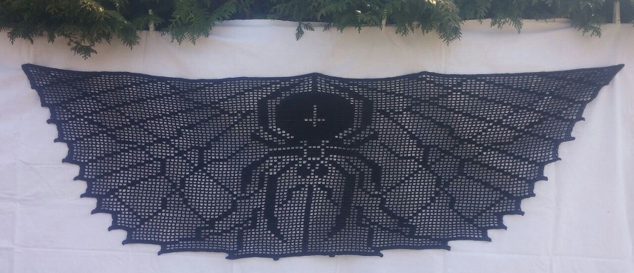 XXL Tuch - Riesenstola "Spider" - Bild 2