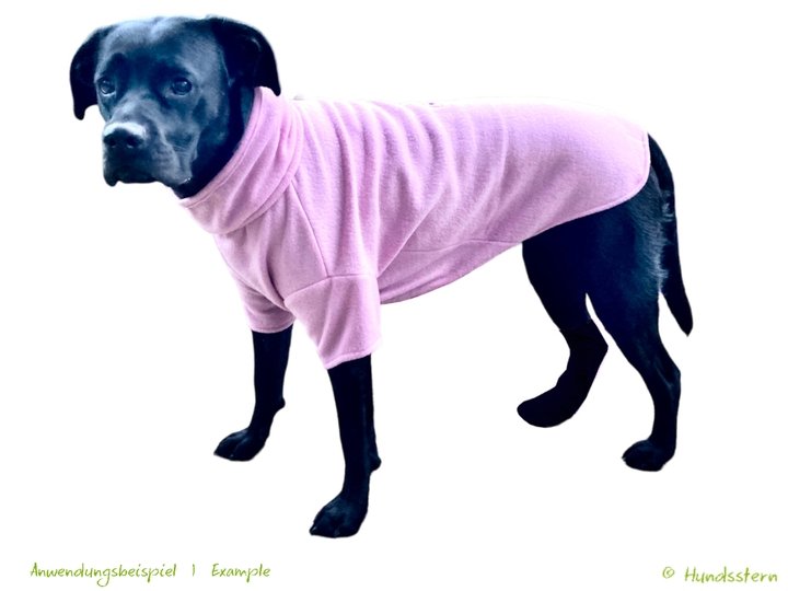 GLENNAN Hundepullover, Gr. XS–XXL, Anleitung+Schnitt