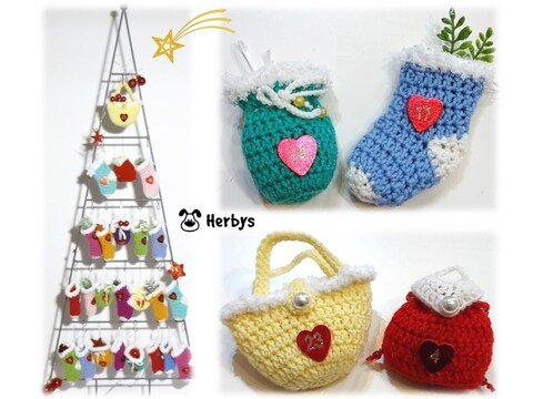 Häkelanleitung "Adventskalender"