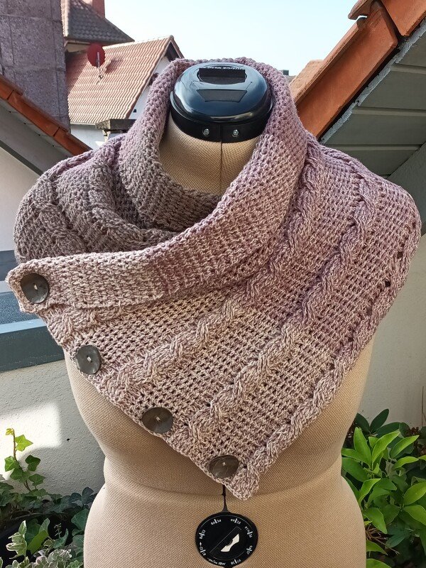 Häkelanleitung für den Schalkragen "Lady" - Bild 3