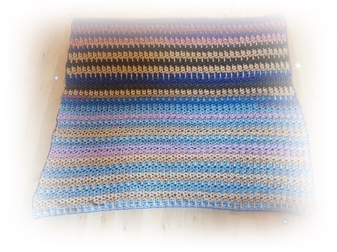 Häkeldecke Kuschelkatze