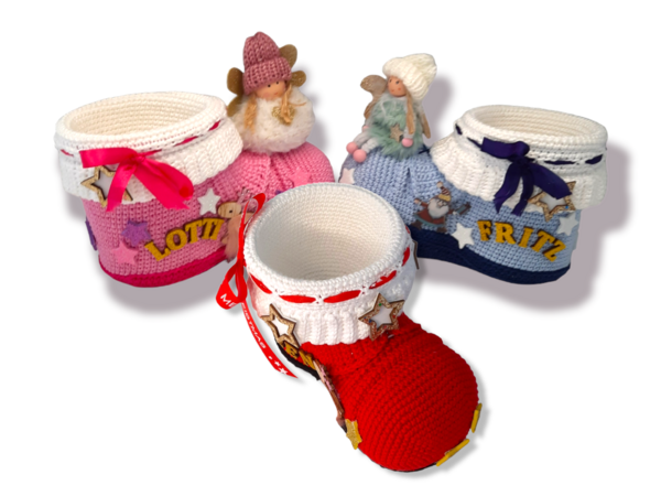 Crochet Pattern " The Santa boot "