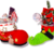 Crochet Pattern " Set of Santa boot and Elf Shoes"