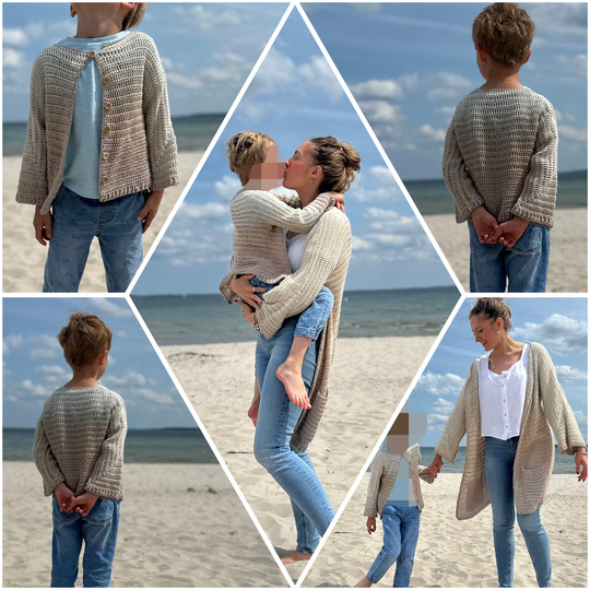 1-Bobbel-Family-Häkeljacke „Cozy Dream“