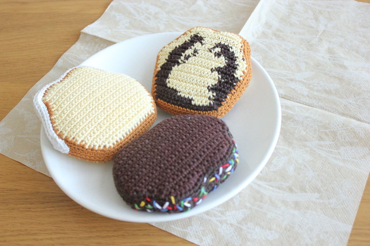 Häkelanleitung "Marmorkuchen, Zitronenkuchen, Schokokuchen" - Bild 4
