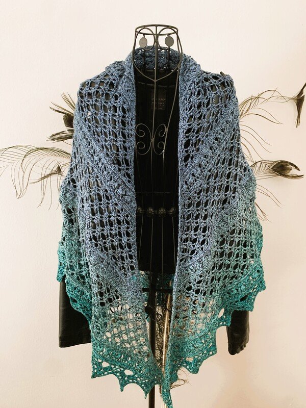 Häkelanleitung Dreieckstuch "Philomele" - Bild 11