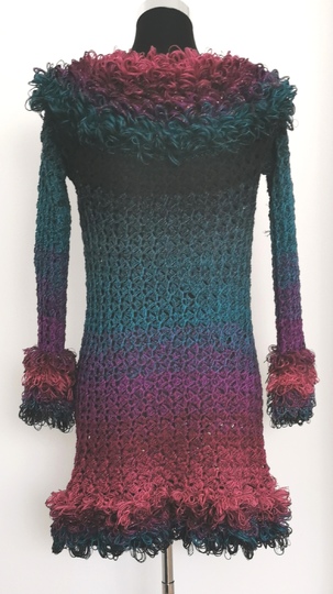 Kuscheljacke/Weste/Mantel Wahewi, Häkelanleitung