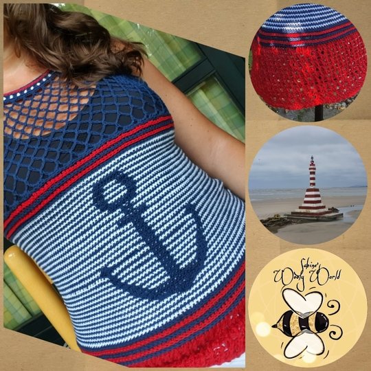 Häkelanleitung für das Marineshirt 