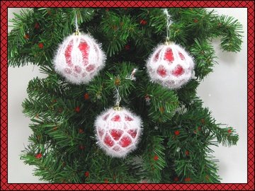 Christbaumkugeln Häkelanleitung Weihnachtskugeln 3 verschiedene Modelle