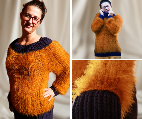 Häkelanleitung DIVA - Der ultimative Luxus-Pullover für modebewusste Frauen