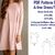 A-line Dress Pattern PDF Dress Pattern A-line Top Pattern Sewing Patterns