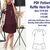 Free Dress Pattern Ruffle Hem Dress Pattern Free PDF Dress Pattern Dress