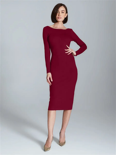 Open Back Dress Pattern PDF Dress Pattern V-neck Back Dress Sewing Pattern
