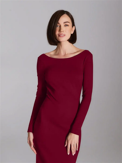 Open Back Dress Pattern PDF Dress Pattern V-neck Back Dress Sewing Pattern