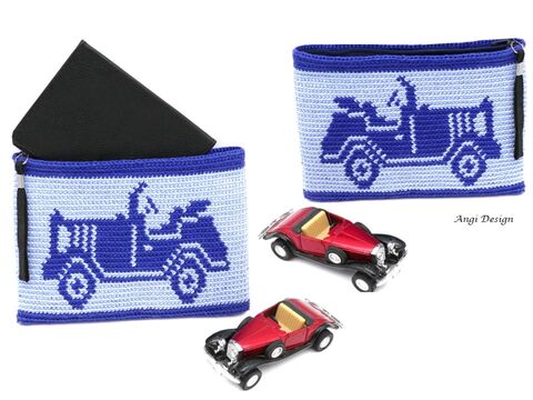 Häkelanleitung Etui Oldtimer