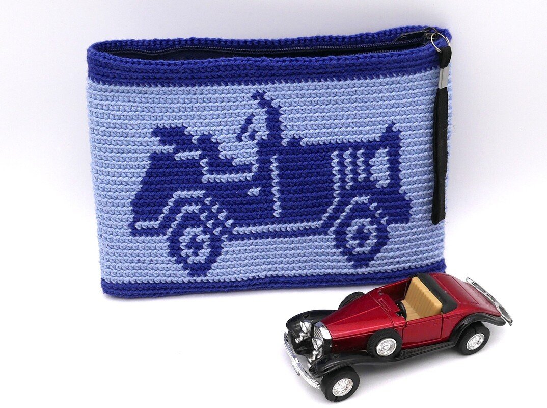 Häkelanleitung Etui Oldtimer - Bild 2