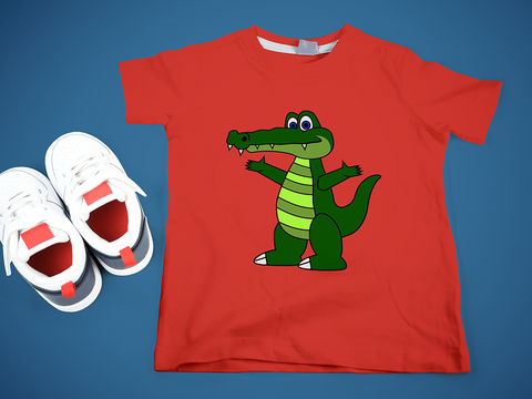 Plotterdatei „Krokodil“