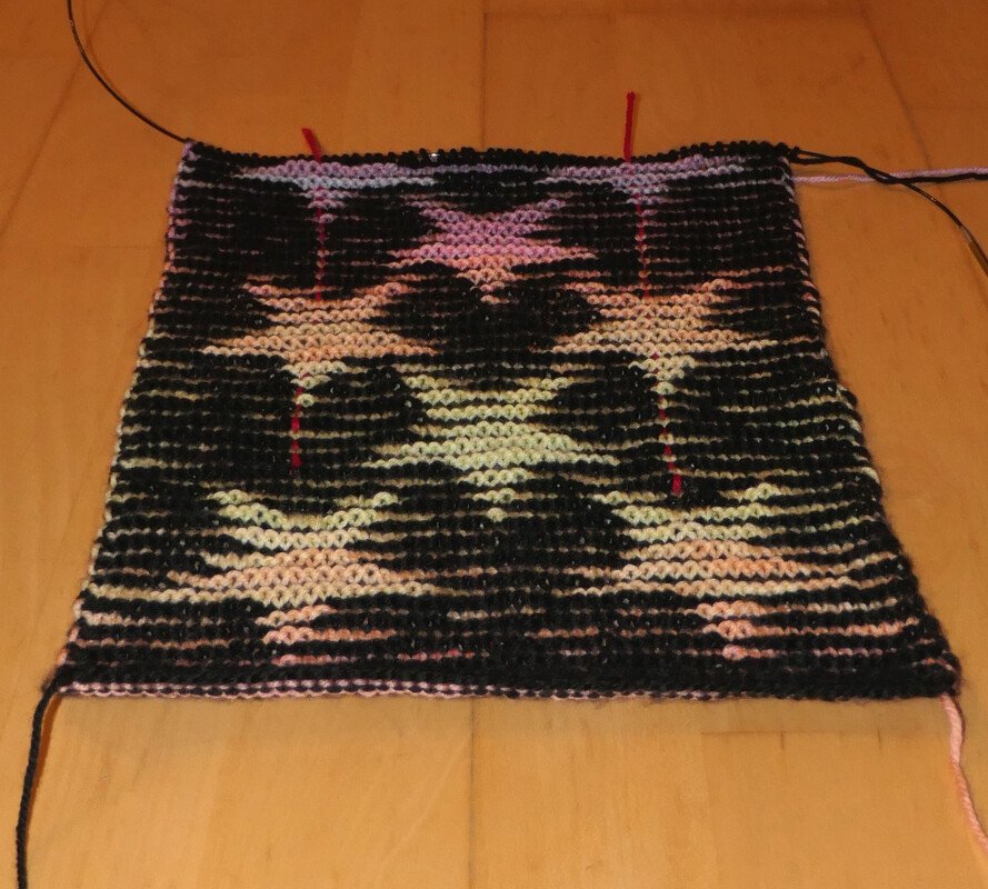 Sternendecke Illusionsstricken - Bild 3