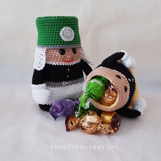 Häkelanleitung Weihnachtsdeko zum Befüllen - Kleiner Bergmann