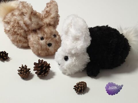 Flauschige Hase, Kaninchenspielzeug, Strickanleitung Hase Kanninchen Baby