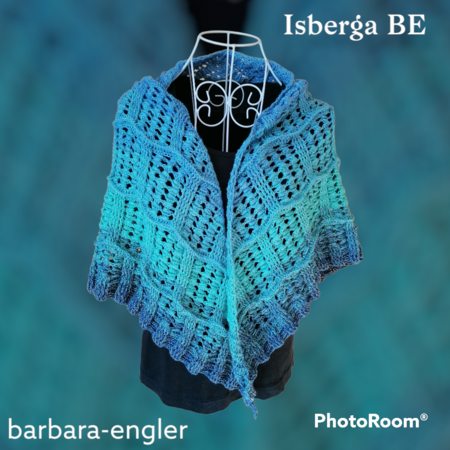 Triangular scarf „Isberga BE“ – Crochet Pattern